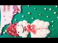 Beautiful Christmas card/ with easy decoration / easy card for Christmas/ Anshika' s Amazing world