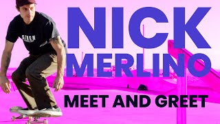 Pro Skateboarder Nick Merlino