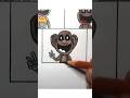 Drawing Zoonomaly Monsters Cartoon X Poppy playtime chapter 3 #zoonomaly #shorts