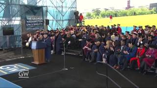 GW Commencement for the Class of 2016