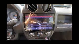 10.1” head unit in the Jeep Patriot