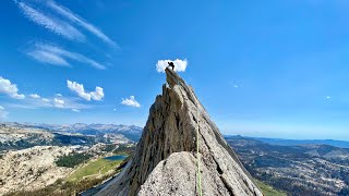 🌊 Matthes crest traverse rock climbing Tuolumne meadows , Yosemite california high Sierra