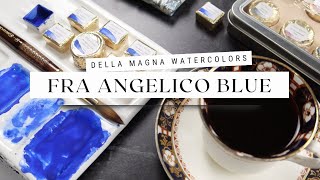 Genuine Fra Angelico Blue Lapis Lazuli by Della Magna Watercolors, The Rarest Pigment In the World