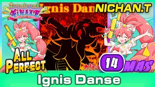 [直撮りMaimai スタンダード] Ignis Danse (MASTER/14) ALL PERFECT *60fps*