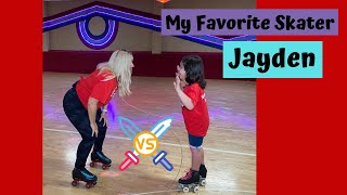 Roller Skating Kid vs. Dirty Deborah Harry - Figure Skating