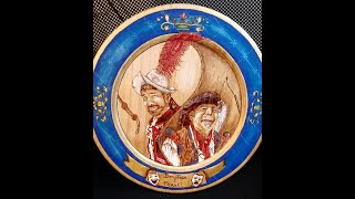 Don Juan & Miguel Decorative Plate