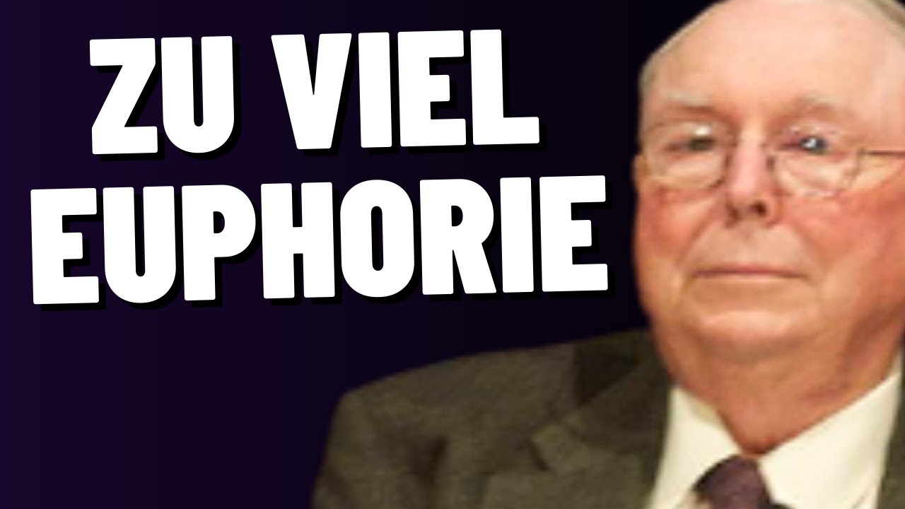 🔥 MIT VIEL EUPHORIE IN DIE AKTIENKRISE! 😨 CHARLIE MUNGER & WARREN ...