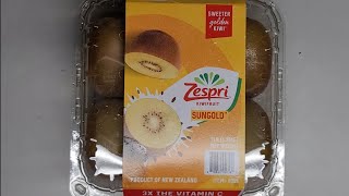 Costco Sale Item Review Sweeter Gold Golden Kiwi Kiwis Zespri Kiwifruit Sungold Taste Test