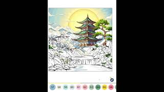 Color with number16#fun #colour #colouring #art #painting #viralvideos #trending #trendingnow #viral