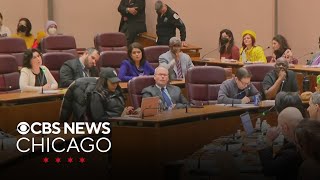 Chicago City Council meeting on controversial art gets heated