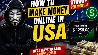 How To Make Money💸Online In USA🇺🇲(Beginner Guide 2026)📈