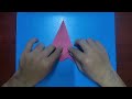 how to make a paper origami bird sandpiper easy step by step