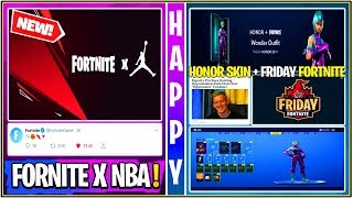 Fortnite X Honor Videos 9tube Tv - new fortnite x jordan nba honor wonder skin keemstar friday fortnite