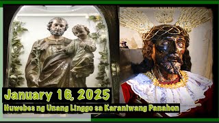 Quiapo Church Live Mass Today Thursday January 16, 2025