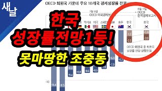 [짤] 성장률 전망 1등한 한국! 그것이 못마땅한 조중동