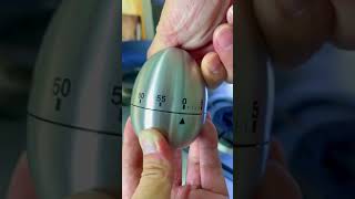 Metal timer - egg-shaped design, more fashionable