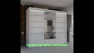 🌟 Introducing the Sycylia High Gloss Wardrobe! 🌟