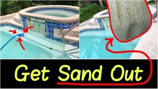 ✅How to Get Sand Out of Your Pool? How Remove Dead Algae, Leaves, \u0026 Debris from the Bottom of Pool?