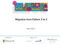 Tutorial: Mike Müller - Migration from Python 2 to 3
