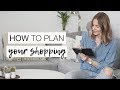 How to plan your shopping | Capsule wardrobe guides