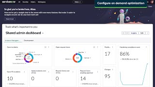 Schedule Optimization | Configure on demand optimization