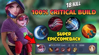 NATALIA FULL CRITICAL BUILD HARD CARRYING TROLL PLAYER UNTIL COMEBACK - MLBB