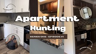 VLOG : Apartment Hunting S1 E1 || 3 apt tours, I GOT APPROVED🥳, rent prices, move in date, etc!