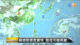 【2015.08.03】蘇迪勒增強成中颱 恐衝擊父親節 -udn tv