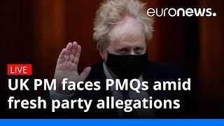 UK PM faces PMQs amid fresh party allegations