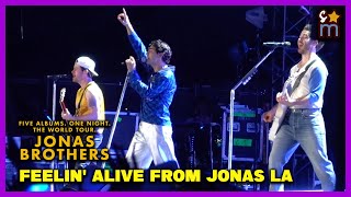Jonas Brothers Perform "Feelin' Alive" from JONAS LA at Dodger Stadium - The Tour