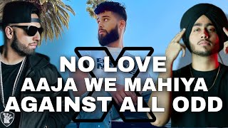 No Love x Aaja We Mahiya x Against all Odd | Mashup + 8D | Imran Khan | Shubh | Ap Dhillon