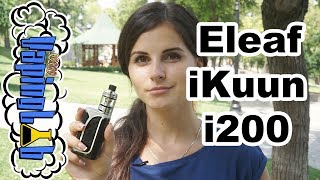 Eleaf iKuun i200 with MELO 4. Самый компактный двухсотваттник