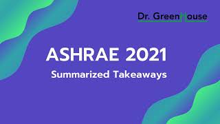 ASHRAE Summary