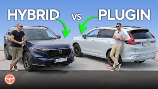 HYBRID vs PLUGIN: čo má REÁLNU menšiu spotrebu? HONDA CR-V hybrid vs plugin hybrid - volant.tv test