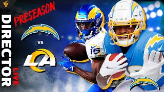 Chargers vs Rams: Preseason Week 1 Watch Party (2022) | Director LIVE