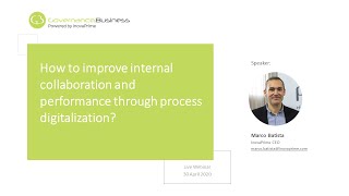Webinar | Process Digitalization I