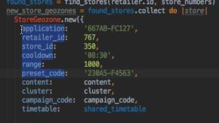 RubyMine Multi-Cursor Fun