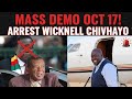 Blessed Geza has called for a mass demonstration on October 17 to remove President Mnangagwa 😳🤷🔥
