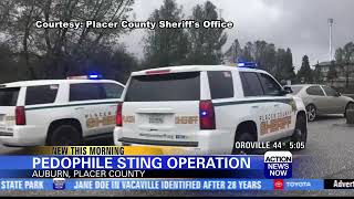 Sting operation leads to arrest of suspected Placer County pedophile