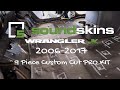 2006 - 2017 Jeep Wrangler Rubicon JK Ground Up Build w/ SoundSkins Cut to Fit Kit | SSK-WJK