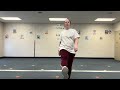 September Line Dance Tutorial and Follow Along 