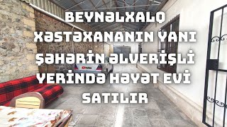 MERKEZDE HEYET EVI SATILIR 70.000 AZN | GENCEDE SATILAN EVLER