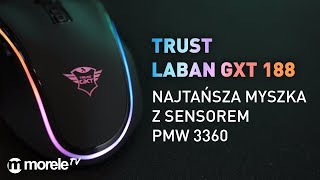 Najtańsza myszka z sensorem PMW 3360 | Trust Laban GXT 188