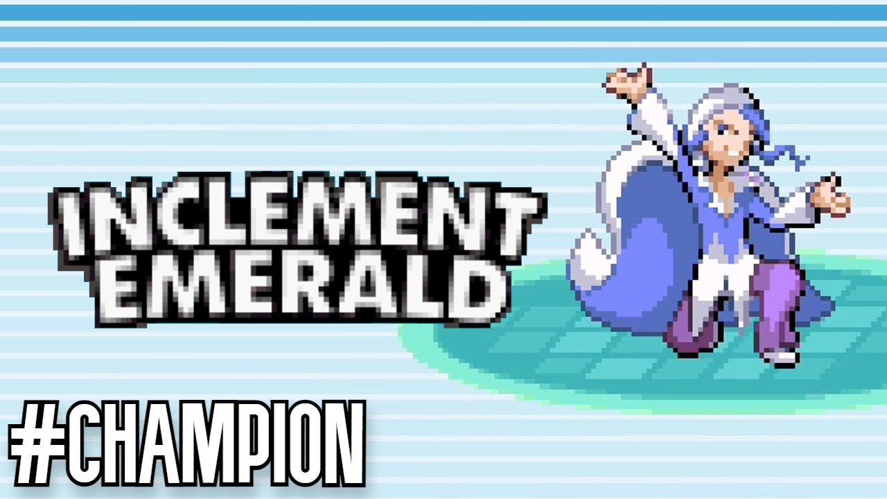 Champion Wallace In POKÉMON INCLEMENT EMERALD 👑 | Hoenn's Champion ...