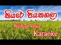 Niyare Piyanagala Karaoke Songs for party - Saman De Silva