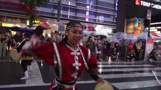 昇龍祭太鼓（海の声/ゴジラロード）in 新宿エイサーまつり 2017