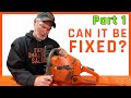 Lets Find Out Why This CHAINSAW Is SEIZED! (Very Surprising) PART 1