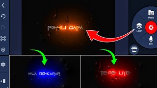 Kinemaster Glow Lyrics Animation Trending Glowing Text Effect Kinemater Status Editing