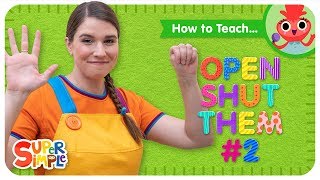 Learn How To Teach "Open Shut Them #2" -  Opposites Vocabulary For Kids