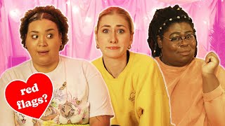 We Compare First Relationship Red Flags • Sleepover Games